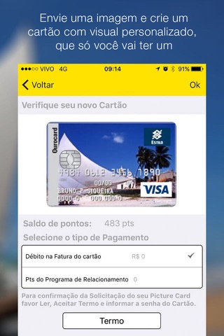 Ourocard - Cartão de crédito. screenshot 4