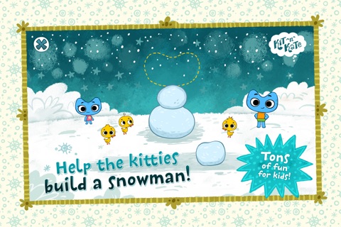Kit^n^Kate Let's Build a Snowman screenshot 3