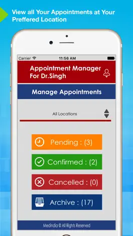 Game screenshot Appointment Manager for Doctors apk