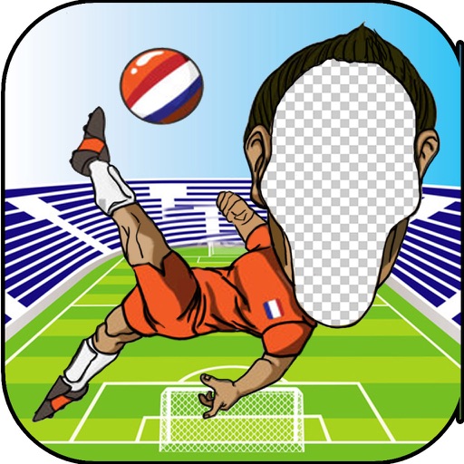 Photo Face Changer HD For UEFA Euro 2016 - Adjust your Face with Soccer Hero players icon