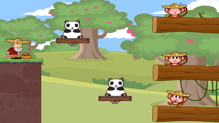 Old Man VS Jungle Monkey screenshot-3