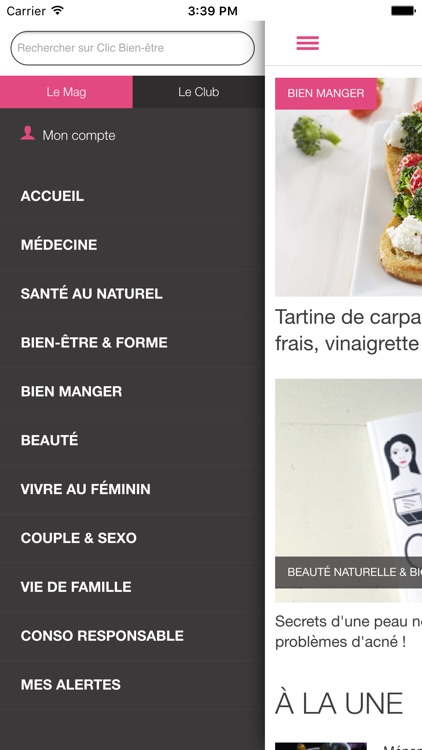 Clic Bien-être : Naturellement féminin