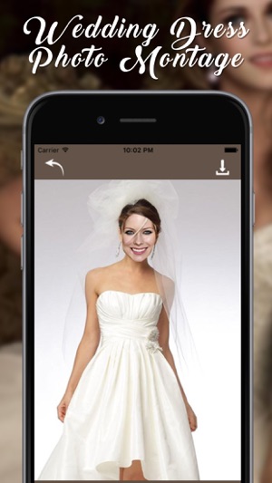 Wedding Salon Face Changer& Wedding dress Montage(圖2)-速報App