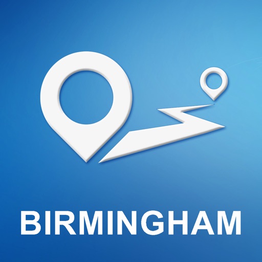 Birmingham, UK Offline GPS Navigation & Maps icon