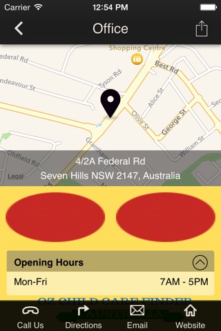 OZ ChildCare Finder screenshot 2