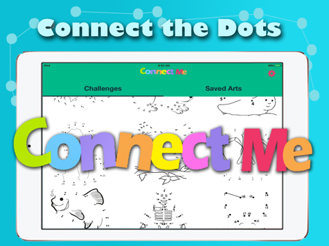 Connect Me - Coloring book for preschool, nursery children screenshot 3