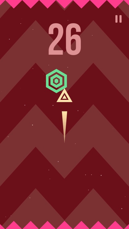 Geometry Clash aim the moving target and fire with one tap screenshot-3