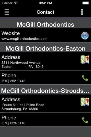 McGill Orthodontics screenshot 2