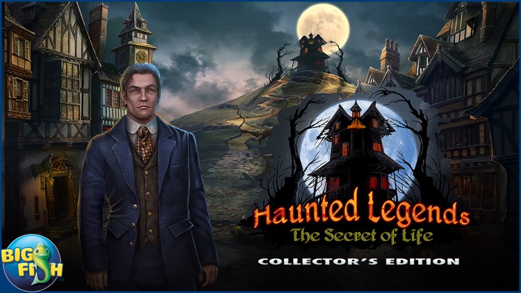 Haunted Legends: The Secret of Life - A Mystery Hidden Object Game (Full) screenshot-4