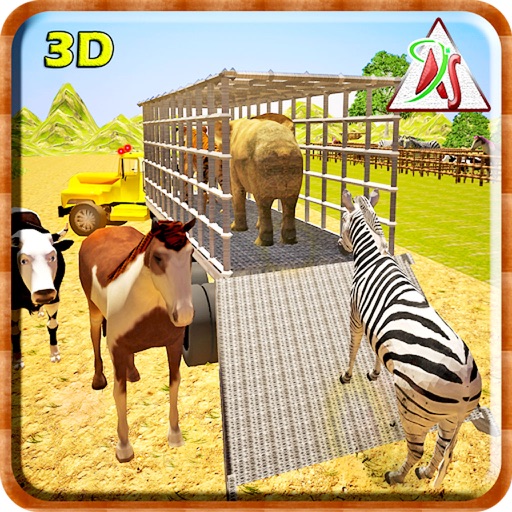 Zoo Transporter Fun 2016 – Jungle animals Vs Farm Animal Mayhem iOS App