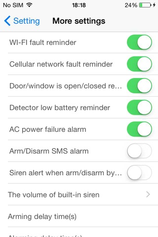 QB smart alarm screenshot 4