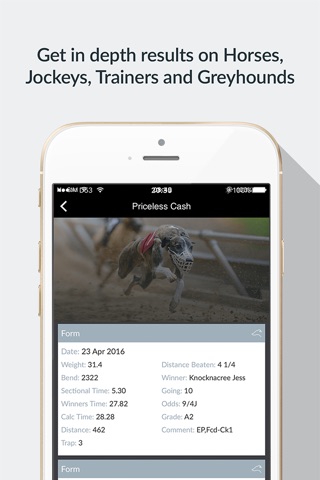 Racing Results – Horse and Greyhound Racecards and Results screenshot 4