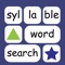 Syllable Word Search - A brain game with a word puzzle and memory game inside (School Edition)