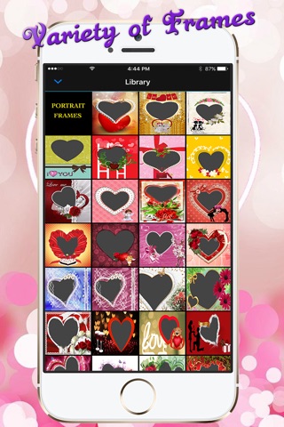 Lovely Heart Photo Frames screenshot 3