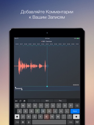 Скриншот из RecApp - The Most Advanced Free Voice Recorder