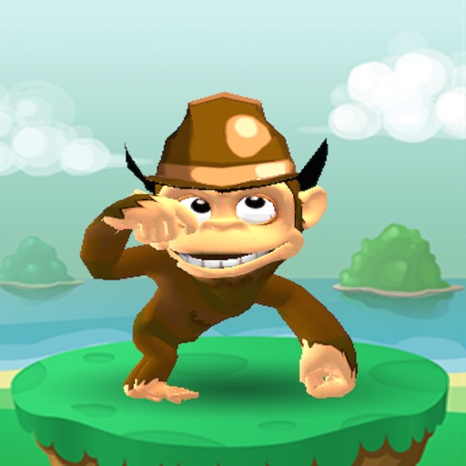 Crazy Monkey Legend Island Adventures 2D Game - Mysterious Monkey