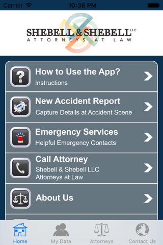 Shebell & Shebell Accident App screenshot 2