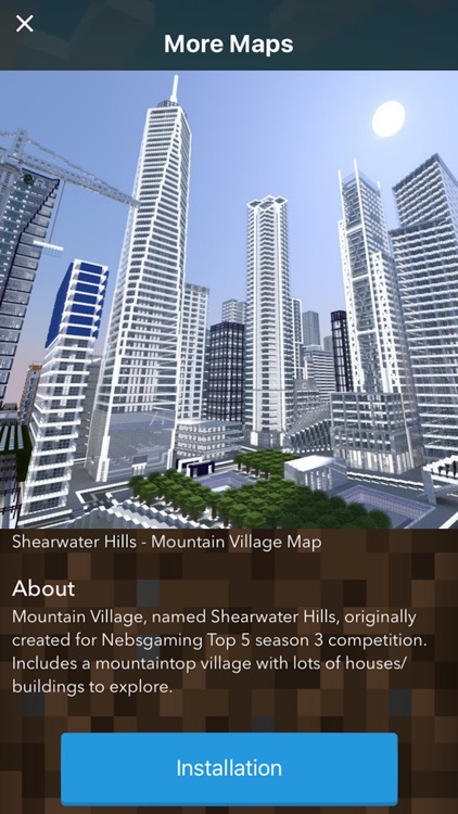 minecraft maps city