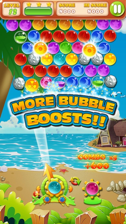 Bubble Pop Mania - pet shooter heroes screenshot-4