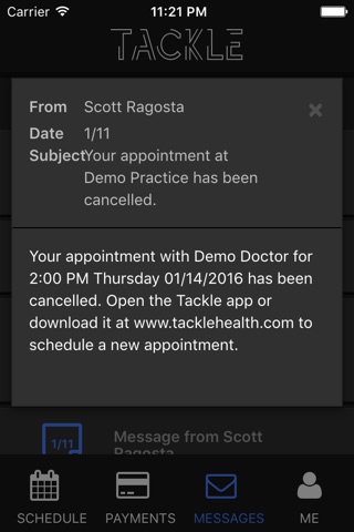 Tackle - The App for Your Doctor screenshot 3