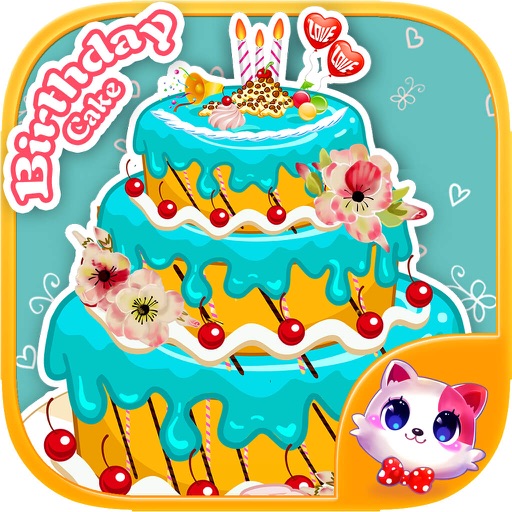 Birthday Cake - Kids & Girls Games icon