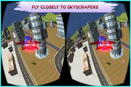 Game screenshot VR Flying Car Flight Simulator – The best game for google cardboard Virtual Reality mod apk