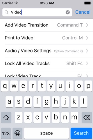 Shortcut: Final Cut Edition screenshot 3