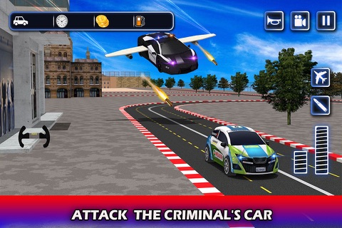 Flying Future Police Cars Pro screenshot 4