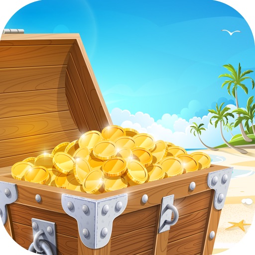 Royale Gold Treasure Chests in the Lost Island Map icon