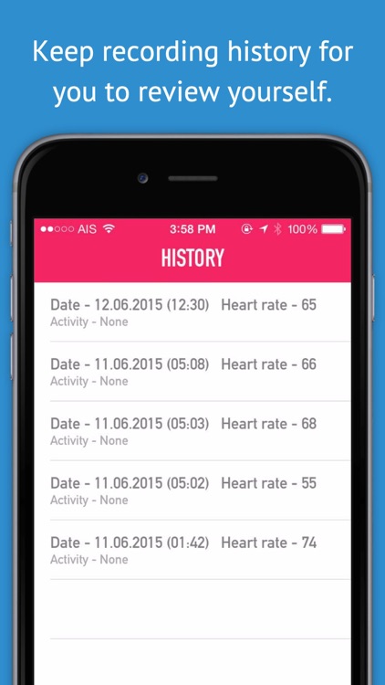 My Heart Rate Monitor & Pulse Rate - Activity Log for Cardiograph, Pulso, and Health Monitor screenshot-3