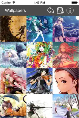 Game screenshot Wallpapers Collection Anime Edition apk