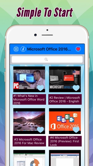 Video Training For Microsoft Office 2016 (MS Word, Excel, Po(圖1)-速報App