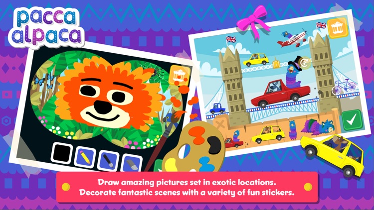 Pacca Alpaca - Travel Playtime: fun activities for kids screenshot-4