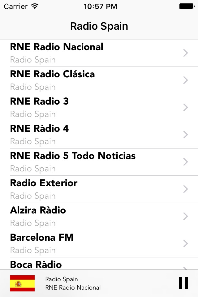 Radio Spain Online: Rádio Radios de España FM screenshot 2