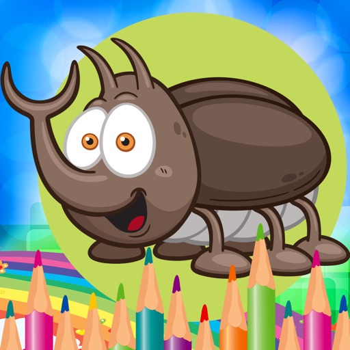 Animal World Coloring Book for Kids Game icon