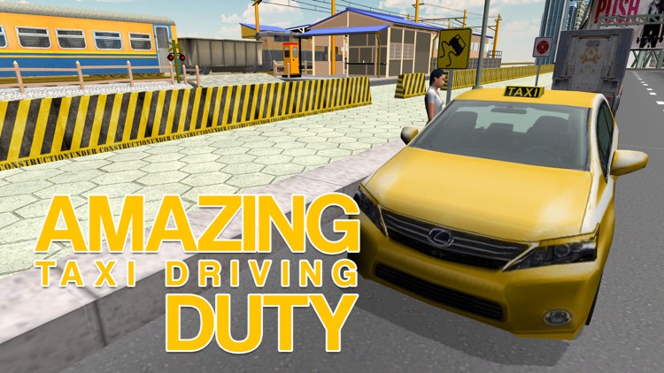 Taxi Driver Simulator – Yellow cab driving & parking simulation game