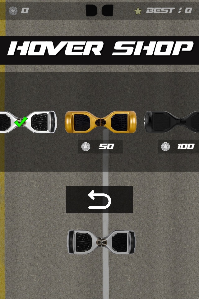 Hoverboard on Street with 2 finger multitouch screenshot 3
