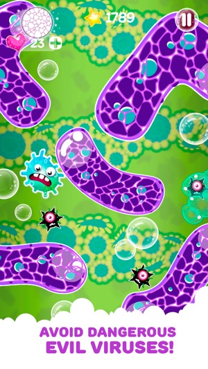 Bacteria & Microbe Journey Simulator Free(圖2)-速報App