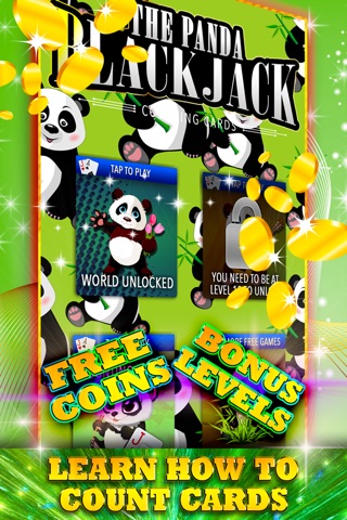 The Panda Blackjack: Play the famous Chinese 21 and earn super double bonuses screenshot 2