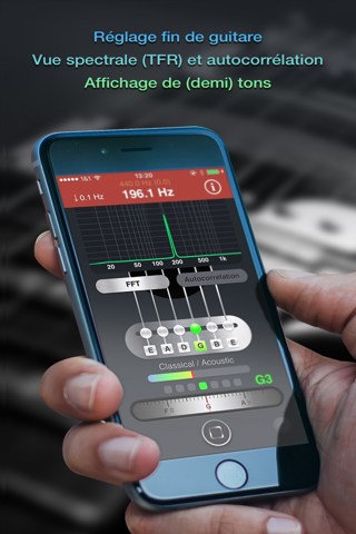 Simple Chromatic Guitar Tuner screenshot 2