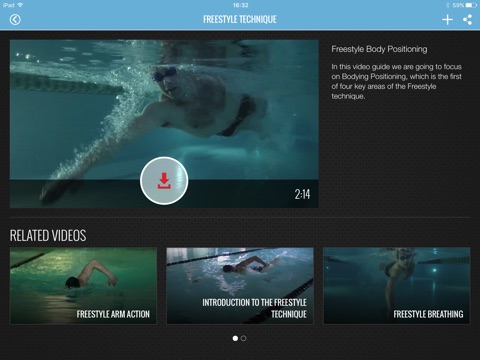 Swim Academy - swimming technique guides screenshot 4
