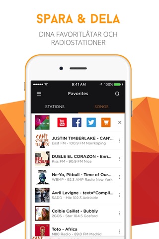 RadiON Free - Stream Live Music, Sports, News & Talk Radio Stations! screenshot 3