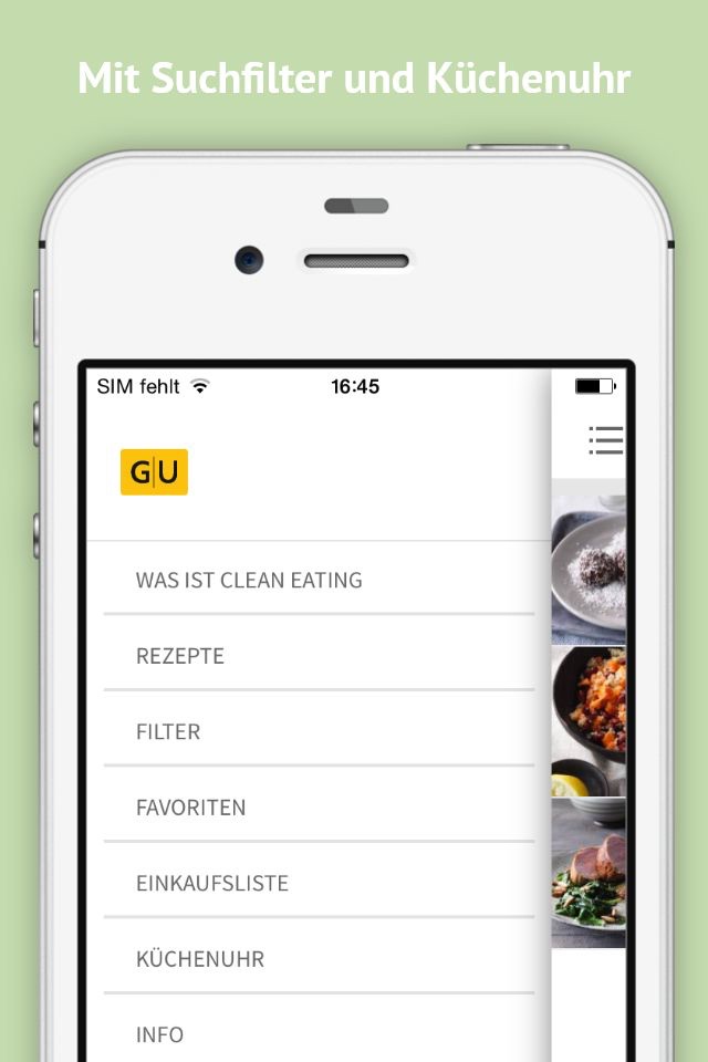 Clean Eating - Gesunde Rezepte mit unverfälschten Lebenmitteln und Superfoods screenshot 4