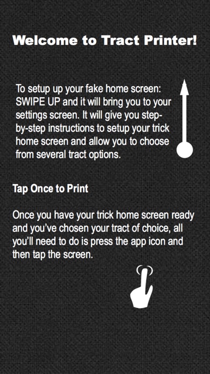 Tract Printer