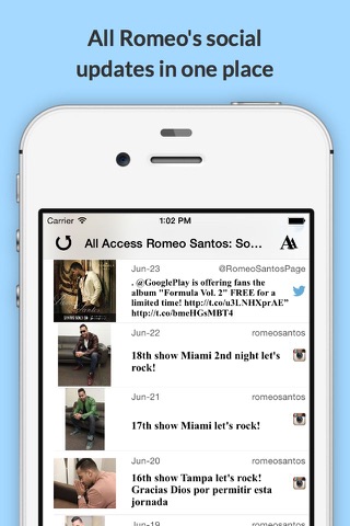 All Access: Romeo Santos Edition - Music, Videos, Social, Photos, News & More! screenshot 4