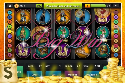 Slots: Cleopatra's Beauty Slots Pro screenshot 4