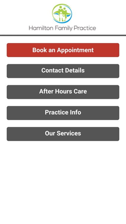 The Hamilton Family Practice Mobile App