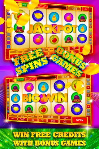 Colourful Slot Machine: Guess the most fresh fruits and earn super sweet treats" screenshot 2