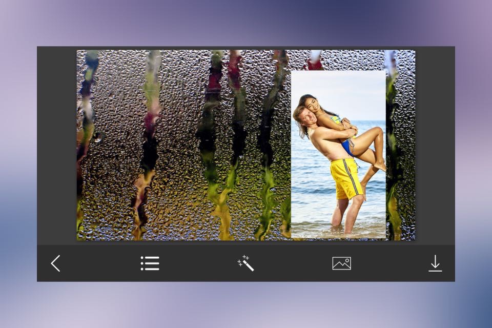 Rain Photo Frame - InstaFrame,Pic Editor screenshot 2