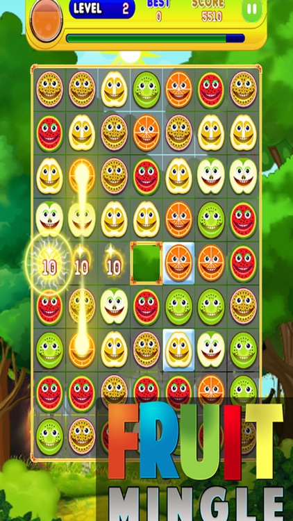 Fruit Mingle - Free Match 3 Fruits Puzzle Game